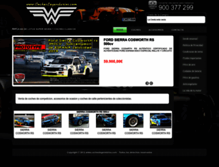 cocheslegendarios.com screenshot