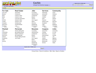 cochin.123list.net screenshot