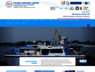 cochinshipyard.com screenshot