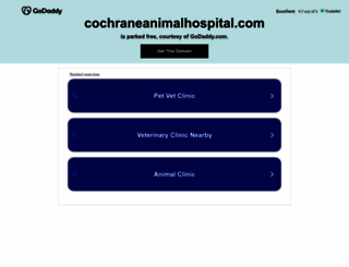 cochraneanimalhospital.com screenshot