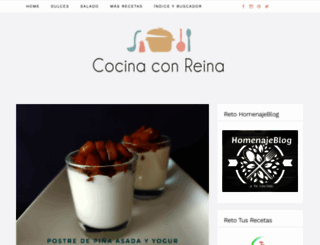 cocinaconreina.blogspot.com.es screenshot