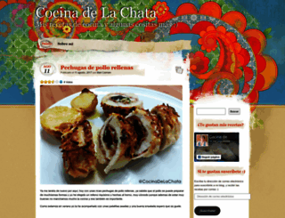 cocinadelachata.wordpress.com screenshot