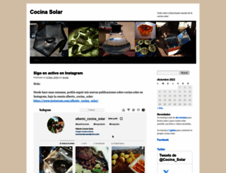 cocinasolar.wordpress.com screenshot
