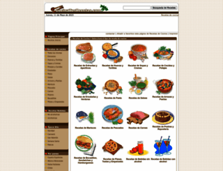 cocinatusrecetas.com screenshot