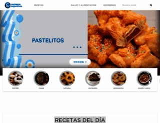 cocinerosargentinos.com screenshot