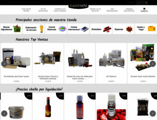 cocinista.es screenshot