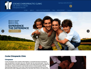 cockechiropractic.com screenshot