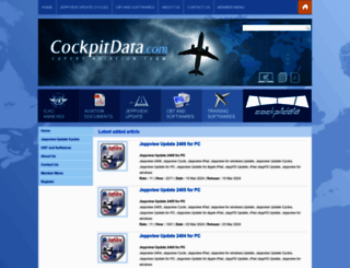 cockpitdata.com screenshot