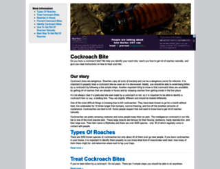 cockroachbite.net screenshot