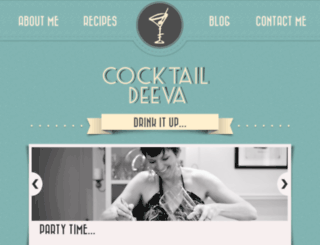 cocktaildeeva.com screenshot