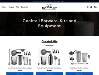 cocktailkit.com.au screenshot
