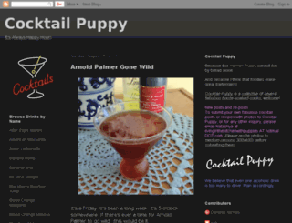 cocktailpuppy.blogspot.com screenshot