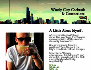 cocktailsandchicago.weebly.com screenshot