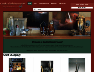 cocktailshakers.com screenshot
