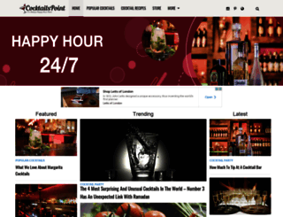 cocktailspoint.com screenshot