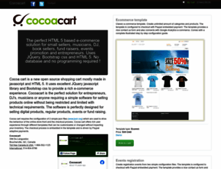 cocoacart.com screenshot