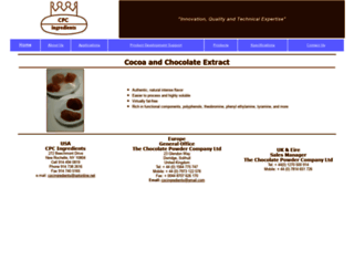 cocoaextract.com screenshot
