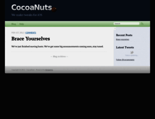 cocoanuts.co screenshot