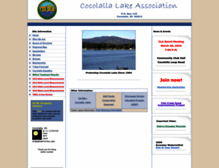 cocolallalakeidaho.com screenshot