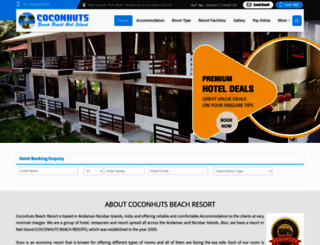 coconhuts.in screenshot