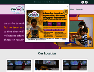 cocoonpreschool.co.in screenshot