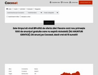 cocosat.ro screenshot