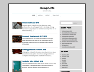 cocovpn.info screenshot