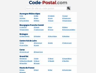 code-postal.com screenshot