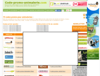 code-promo-animalerie.com screenshot