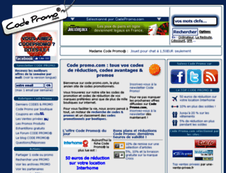 code-promo.com screenshot