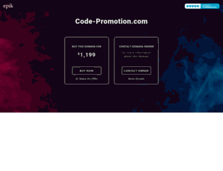 code-promotion.com screenshot