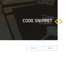 code-snippet.co.uk screenshot