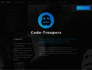code-troopers.com screenshot