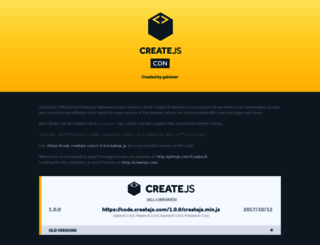 code.createjs.com screenshot