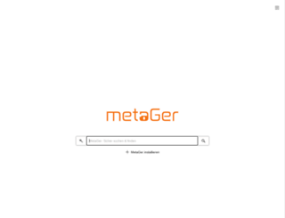 code.metager.de screenshot