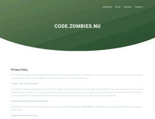 code.zombies.nu screenshot