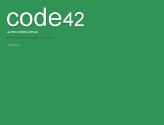 code42.com.au screenshot
