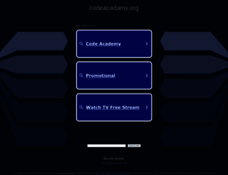 codeacadamy.org screenshot