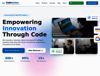 codearistos.net screenshot