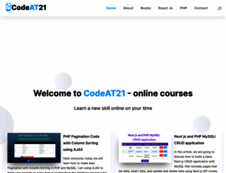 codeat21.com screenshot