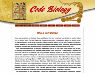 codebiology.org screenshot