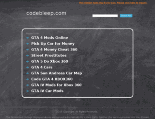 codebleep.com screenshot
