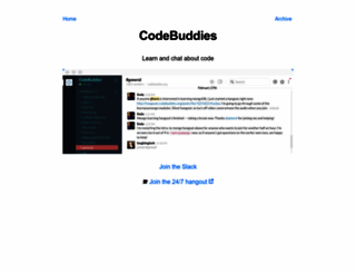 codebuddies.org screenshot
