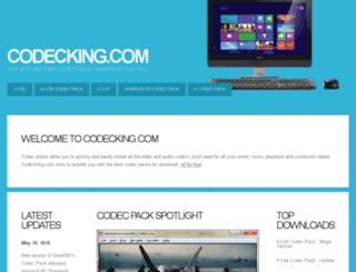 codec-king.com screenshot