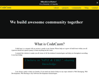 codecasm.com screenshot