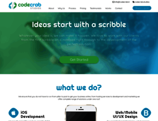 codecrab.in screenshot