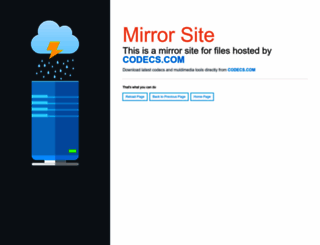 codecsdownload.com screenshot
