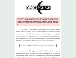 codeeclipse.com screenshot