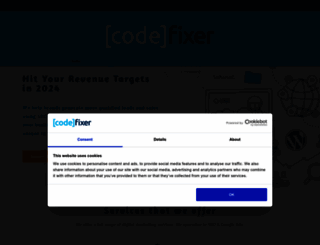 codefixer.com screenshot