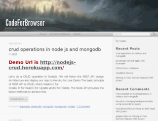codeforbrowser.com screenshot